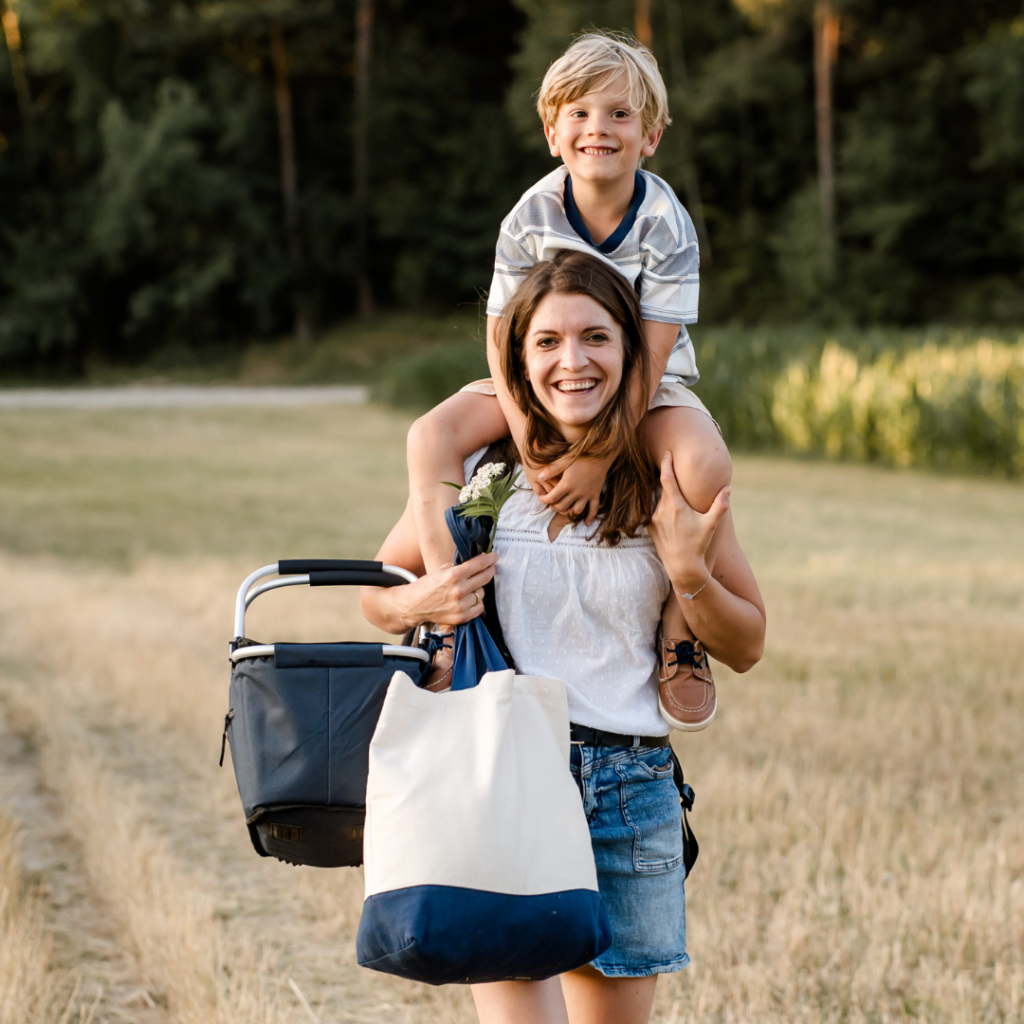 Erfüllt Mama Sein - Marlene Petter mit Sohn